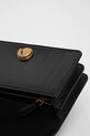 Δερμάτινη τσάντα Pinko 100074.A1VE μαύρο