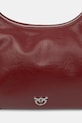 Шкіряна сумочка Pinko бордо 104295.A26J