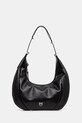 Pinko borsa a mano in pelle pelle fiore nero 104295.A26J