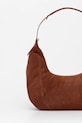 Doplnky Semišová kabelka 104295.A29N hnedá