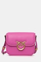 Pinko torebka skórzana skóra licowa różowy 104297.A26L
