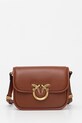Кожаная сумочка Pinko кожа коричневый 104297.A26L