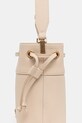 Кожаная сумочка Pinko бежевый 104303.A29Q