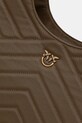 Pinko borsa a mano in pelle marrone 104536.A2AO
