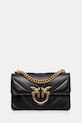 Pinko torebka skórzana skóra licowa czarny 104550.A26Z