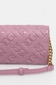 Doplnky Kožená listová kabelka Pinko 103765.A1YB fialová