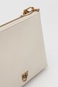 Pinko pochette di pelle beige 104277.A0F1