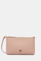 Pinko pochette di pelle pelle fiore arancione 104277.A0F1