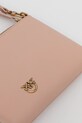 Pinko pochette di pelle arancione 104277.A0F1
