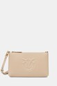 Kožené psaníčko Pinko přírodní kůže béžová 104277.A2AN