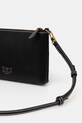 Doplnky Kožená listová kabelka Pinko 104277.A2AN čierna