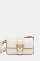 Pinko torebka skórzana nie mieści A4 beżowy 104340.A0QO