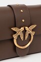 Pinko borsa a mano in pelle marrone 104340.A0QO