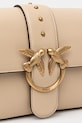 Kožená kabelka Pinko béžová 104524.A0QO