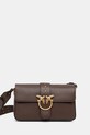Pinko torebka skórzana skóra licowa brązowy 104524.A0QO