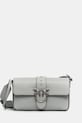 Pinko torebka skórzana skóra licowa szary 104524.A0QO