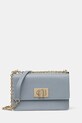 Шкіряна сумочка Furla лицьова шкіра блакитний BAFKACO.ARE000.55000