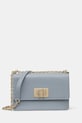 Шкіряна сумочка Furla лицьова шкіра блакитний BAFKACO.ARE000.55000
