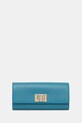 Furla portofel de piele piele turcoaz PCV0ACO.ARE000.TR400