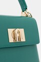 Kožená kabelka Furla tyrkysová WB00109.ARE000.D7D00