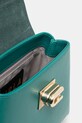 Kožená kabelka Furla WB00109.ARE000.D7D00 tyrkysová