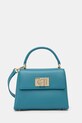 Furla poseta de piele uni albastru WB00109.ARE000.TR400