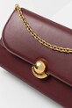 Furla poseta de piele burgundia WB01515.BX0428.26700