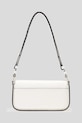 Кожаная сумочка Karl Lagerfeld белый A1W30039