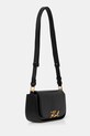 Шкіряна сумочка Karl Lagerfeld A1W30039 чорний AA00