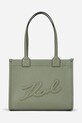 Karl Lagerfeld poseta K/SKUARE nu incape in A4 verde A1W30042