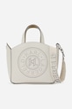 Karl Lagerfeld borsa a mano in pelle pelle fiore bianco A1W30058