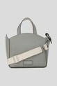 Karl Lagerfeld torebka skórzana szary A1W30058