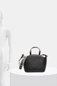 Δερμάτινη τσάντα Karl Lagerfeld A1W30058 μαύρο
