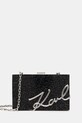 Karl Lagerfeld kopertówka aplikacja czarny A1W30124