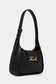 Кожаная сумочка Karl Lagerfeld A1W30149 чёрный SS25