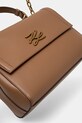 Шкіряна сумочка Karl Lagerfeld коричневий A1W30170