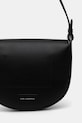 Accesorii Karl Lagerfeld poseta de piele A1W30212 negru