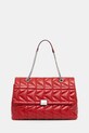 Karl Lagerfeld poseta de piele uni rosu A1W30393