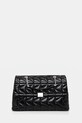 Kožená kabelka Karl Lagerfeld přírodní kůže černá A1W30393