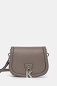 Karl Lagerfeld borsa a mano in pelle pelle fiore marrone A1W30408