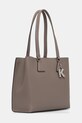 Karl Lagerfeld torebka skórzana A1W30410 szary SS25