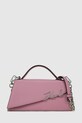 Кожаная сумочка Karl Lagerfeld K/SIGNATURE розовый A1W30458