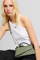 Karl Lagerfeld poseta de piele A1W30458 verde