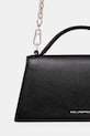 Кожаная сумочка Karl Lagerfeld K/SIGNATURE чёрный A1W30458