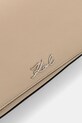 Karl Lagerfeld torebka skórzana beżowy A1W32107