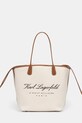 Сумочка Karl Lagerfeld надрук бежевий A1W46075