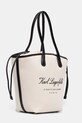 Karl Lagerfeld torebka HOTEL KARL A1W46075 beżowy SS25