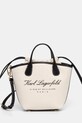 Karl Lagerfeld torebka nie mieści A4 beżowy A1W46076