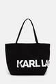 Сумочка Karl Lagerfeld надрук чорний A1W50060