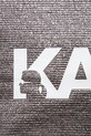 Bavlnená taška Karl Lagerfeld strieborná A1W50064
